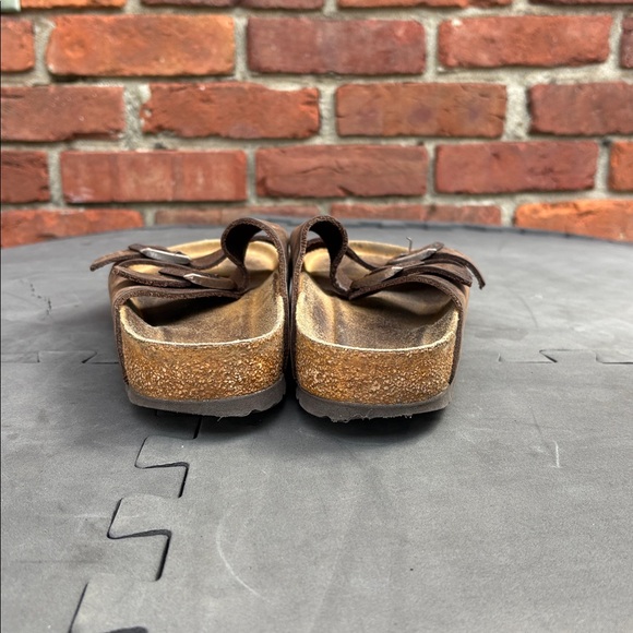 Birkenstock Men’s Brown Sandals size 41 Made in Germany - Picture 5 of 9